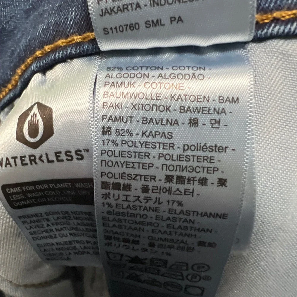 Levi 511 Slim Fit Jeans Mens W30 L32 Blue Medium Wash Denim